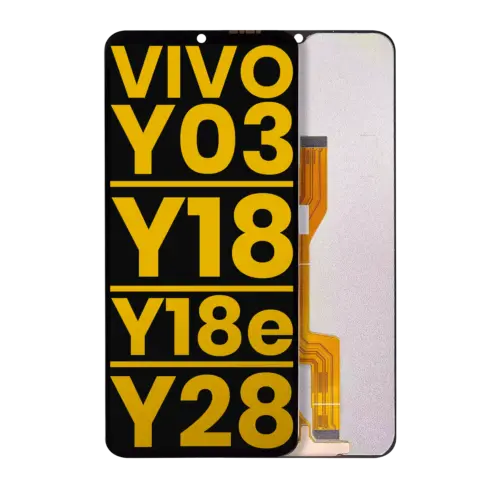 LCD Assembly Without Frame For Vivo Y03 / Y18 / Y18e / Y28 5G (Refurbished) (All Colors)
