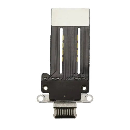 Charging Port Flex Cable For iPad Pro 11" 3rd Gen (2021) / Pro 11" 4th Gen (2022) / iPad Pro 12.9" 5th Gen (2021) / Pro 12.9" 6th Gen (2022) (Space Gray) (Aftermarket Plus)