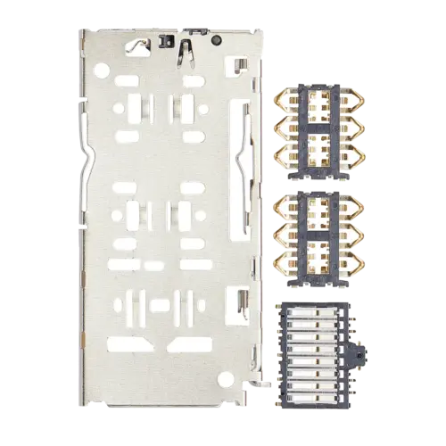 Sim Card Reader For Motorola Moto G22 (XT2231 / 2022) / TCL 30 SE (4 Piece Set)