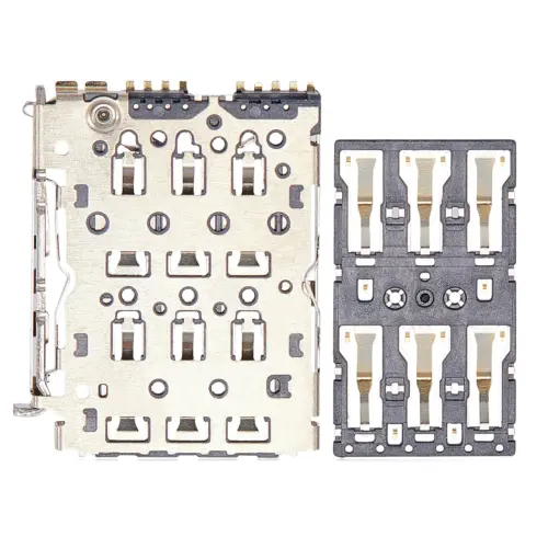 Lecteur SIM pour Motorola Edge 30 (XT2203 / 2022) (REV 02) (2 Piece Set)