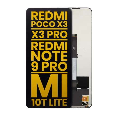 LCD Assembly Without Frame For Xiaomi Redmi Poco X3 / X3 Pro / POCO X3 NFC / Redmi Note 9 Pro 5G / Mi 10T Lite 5G / Mi 10i (Refurbished) (All Colors)