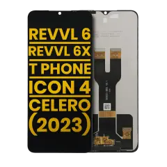 LCD Assembly Without Frame For T-Mobile Revvl 6 / Revvl 6X 5G / T Phone / Cricket Icon 4 / Boost Mobile Celero 5G (2023) (Refurbished) (All Colors)