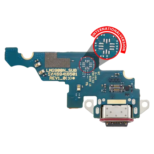 Charging Port With Board For LG Velvet (International Version)