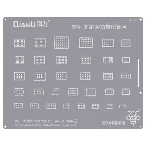 Bumblebee Stencil (QS147) RF Power Amplifier Integrated Network (Qianli)