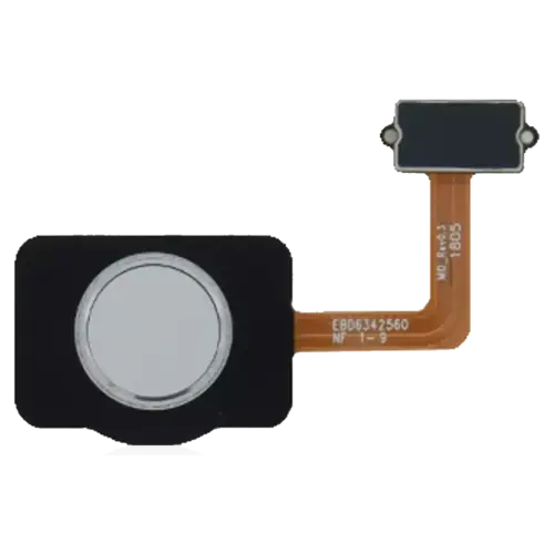 Fingerprint Reader With Flex Cable For LG Stylo 4 / Stylo 4 Plus (Silver)
