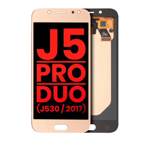 OLED Assembly Without Frame For Samsung Galaxy J5 / Pro / Duo (J530 / 2017) (Aftermarket Plus) (Gold)