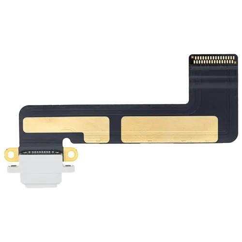 Nappe de connecteur de charge pour iPad Mini 1 (blanc)