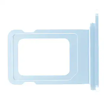 Single Sim Card Tray For iPhone 15 / 15 Plus (Genuine OEM) (Blue)
