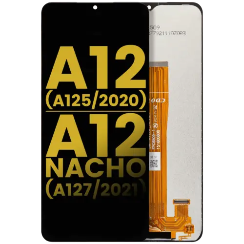 LCD Assembly Without Frame For Samsung Galaxy A12 (A125 / 2020) / A12 Nacho (A127 / 2021) (Refurbished) (All Colors)