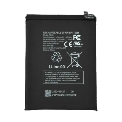 Replacement Battery For T-Mobile Revvl 6 5G / Revvl 6X 5G / Boost Mobile Celero 5G (2022) (RE001)