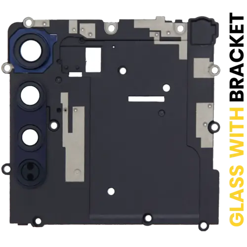 Back Camera Lens With Bracket For Motorola Edge 5G (XT2063 / 2020) (Solar Black)