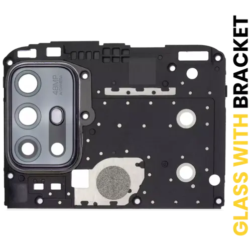 Back Camera Lens With Bracket For Motorola Moto G10 (XT2127-2 / 2021) (Aurora Gray)