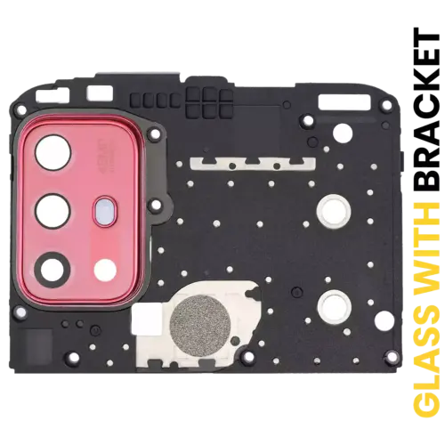 Back Camera Lens With Bracket For Motorola Moto G20 (XT2128 / 2021) (Flamingo Pink)