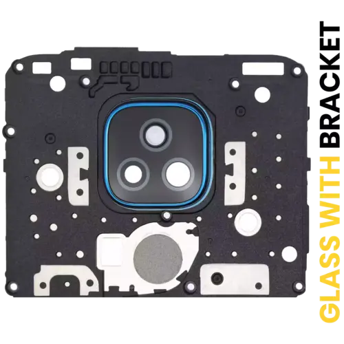 Objectif de caméra arrière avec support pour Motorola Moto E7 Plus (XT2081 / 2020) (Bleu marine) – Image 2