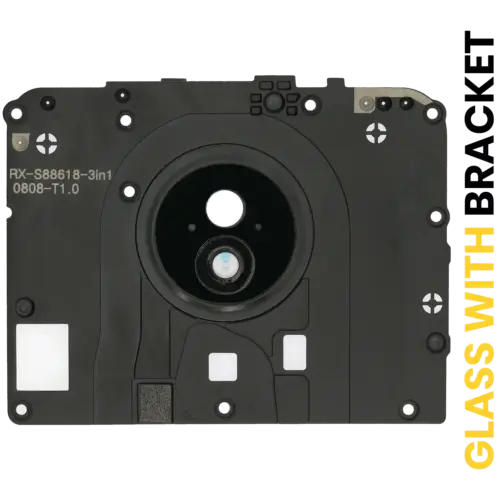 Back Camera Lens With Bracket For Motorola Moto G7 Power (XT1955 / 2019) (Brazil Version) (Ceramic Black)