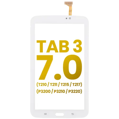Digitizer For Samsung Galaxy Tab 3 7.0" (T210 / T211 / T215 / T217 / P3200 / P3210 / P3220) (White)