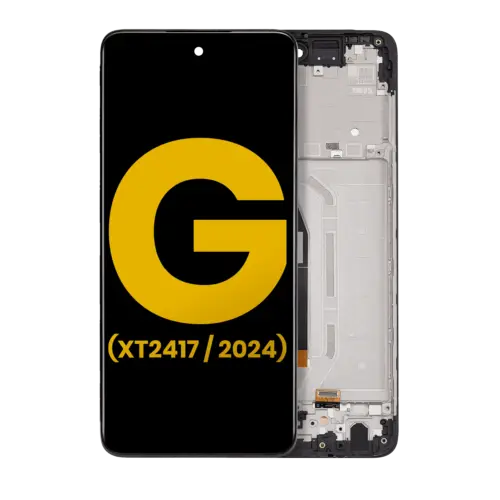 Écran LCD avec cadre pour Motorola Moto G 5G (XT2417 / 2024) (Remis à neuf) (Toutes les couleurs) – Image 3