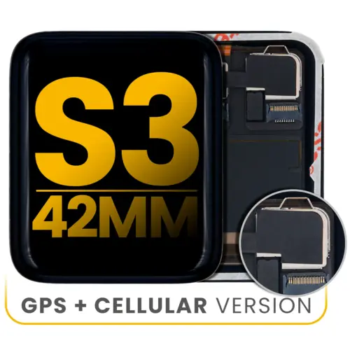 Écran OLED pour Apple Watch Series 3 (42 mm) (version GPS et cellulaire) (Premium) – Image 2