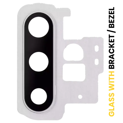 Back Camera Lens With Bracket / Bezel For Samsung Galaxy Note 10 Plus / 5G (Aura White)