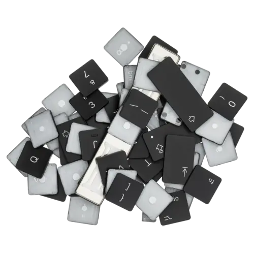 Keycap pour MacBook Pro 13" / 15" / 17" A1286 / A1278 / A1297 (2009-2012) (UK) (DARFON)