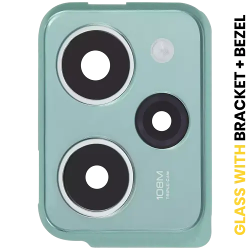 Back Camera Lens With Bracket / Bezel For Xiaomi Redmi Note 12 Pro Speed (Green) / Poco X5 Pro 5G