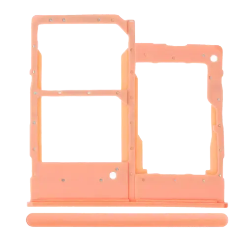 Dual Sim Card Tray For Samsung Galaxy A20E (A202 / 2019) (Coral)