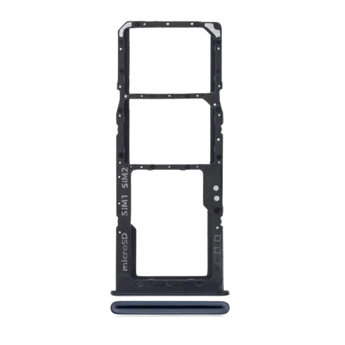 Dual Sim Card Tray For Samsung Galaxy A30S (A307 / 2019) (Black)