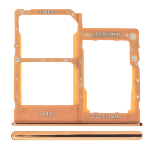 Dual Sim Card Tray For Samsung Galaxy A40 (A405 / 2019) (Coral)