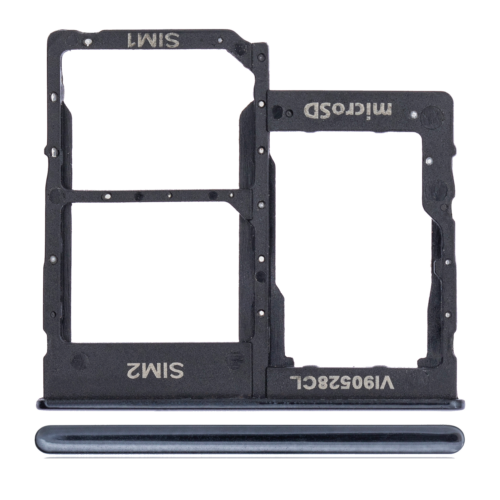 Tiroir double carte SIM pour Samsung Galaxy A40 (A405 / 2019) (Noir) – Image 2