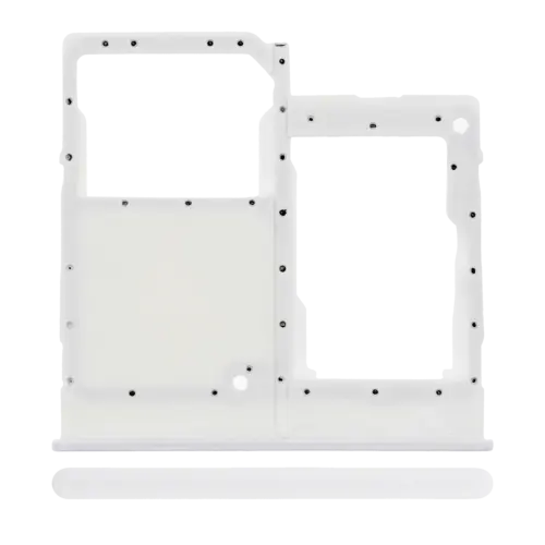 Single Sim Card Tray For Samsung Galaxy A20E (A202 / 2019) (White)