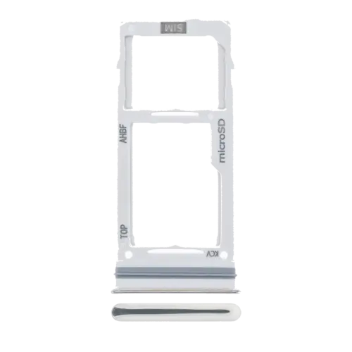 Tiroir pour carte SIM unique pour Samsung Galaxy A52 4G (A525 / 2021) / 5G (A526 / 2021) A52S 5G (A528 / 2021) (Blanc éclatant) – Image 3