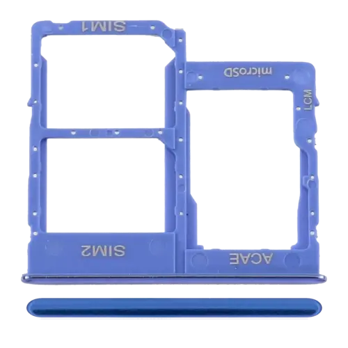 Dual Sim Card Tray For Samsung Galaxy A31 (A315 / 2020) (Prism Crush Blue)