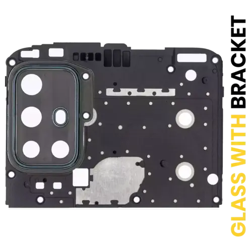 Back Camera Lens With Bracket For Motorola Moto G30 (XT2129 / 2021) (Phantom Black)