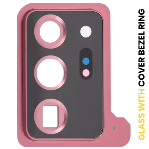 Back Camera Lens With Cover Bezel Ring For Samsung Galaxy Note 20 Ultra (Mystic Bronze)