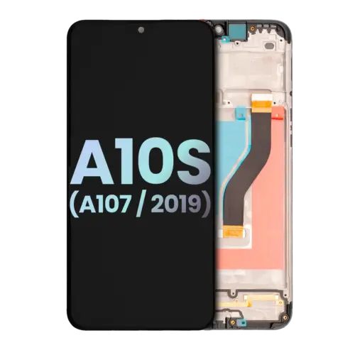 LCD Assembly With Frame For Samsung Galaxy A10s (A107 / 2019) (Service Pack) (All Colors)
