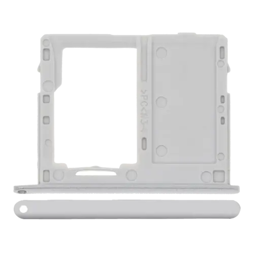 Single Sim Card Tray For Samsung Galaxy Tab A 10.1" (T515 / T517) (2019) (Silver)