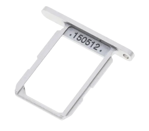 Tiroir pour carte SIM pour Samsung Galaxy S6 (Argent) – Image 5