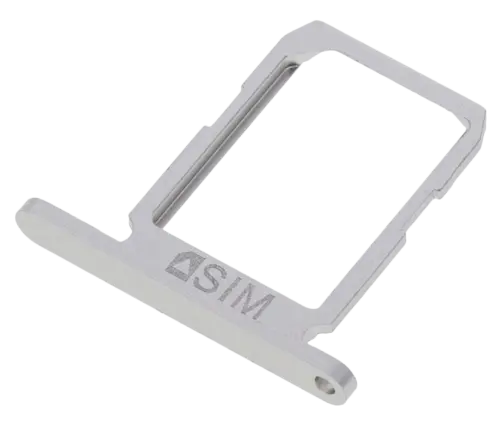 Tiroir pour carte SIM pour Samsung Galaxy S6 (Argent) – Image 6