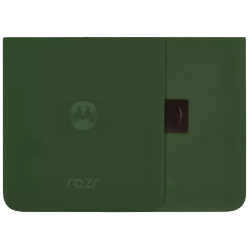 Back Cover Glass For Motorola Razr Plus / Razr 50 Ultra (XT2451 / 2024) / Razr Plus 2025 (XT2557 / 2025) (Genuine OEM) (Spring Green)