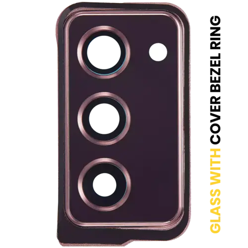 Back Camera Lens With Cover Bezel Ring For Samsung Galaxy Z Fold 2 5G (F916) (Mystic Bronze)