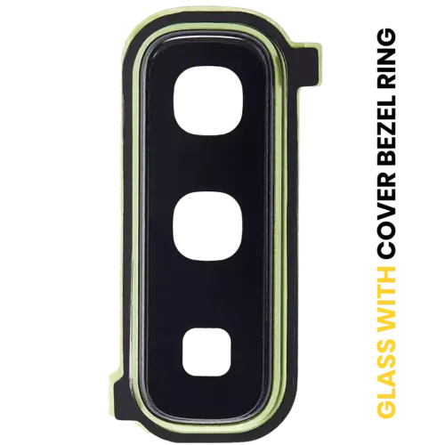 Back Camera Lens With Cover Bezel Ring For Samsung Galaxy Fold 4G / Fold 5G (Martian Green)