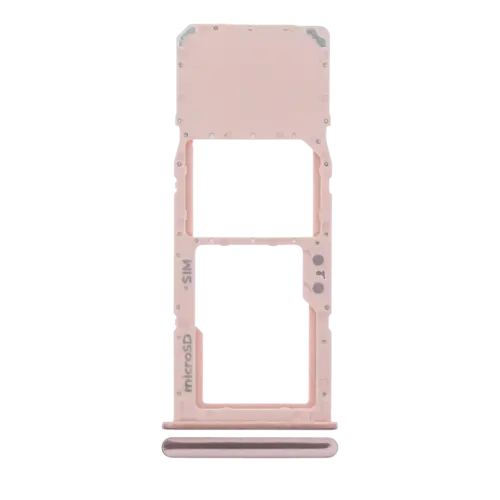 Tiroir pour carte SIM unique pour Samsung Galaxy A71 (A715 / 2020) (Rose Prism Crush) – Image 2