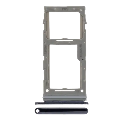 Single tiroir SIM pour Samsung Galaxy A71 5G (A716 / 2020) (Prism Cube Black) – Image 2