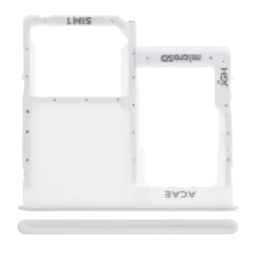 Single Sim Card Tray For Samsung Galaxy A41 (A415 / 2020) (Prism Crush Silver)