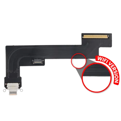 Câble flexible de chargement pour iPad Air 4 (Wi-Fi uniquement) (Aftermarket Plus) (Or rose)