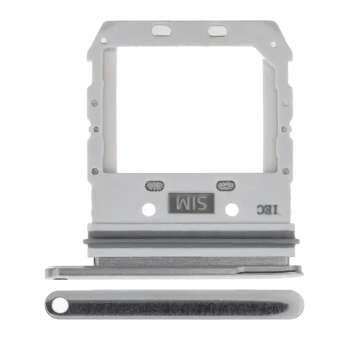 Single Sim Card Tray For Samsung Galaxy S10 5G (Crown Silver)