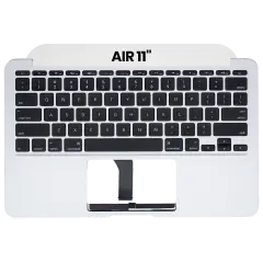 Top case avec clavier (ANSI US) pour MacBook Air 11" A1465 (2013-2015) (Used OEM Pull: Grade A)