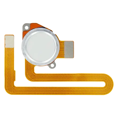 Fingerprint Reader With Flex Cable For Motorola Moto G8 Power (XT2041-1 / XT2041-3 / 2020) (White) – Image 2