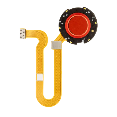 Fingerprint Reader With Flex Cable For Motorola One Hyper (XT2027 / 2020) (Dark Amber)