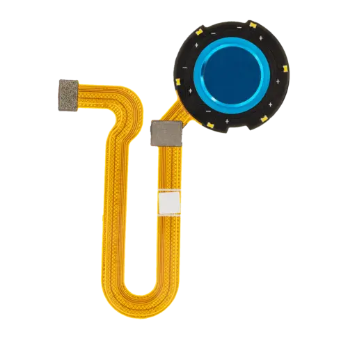Fingerprint Reader With Flex Cable For Motorola One Hyper (XT2027 / 2020) (Deepsea Blue)